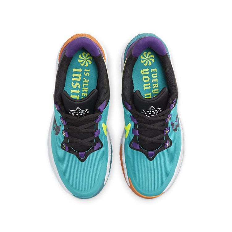 (GS) Nike Star Runner 4 SE 'Teal Nebula Black' FJ1805-300 sold by KicksCrew product image thumbnail 3