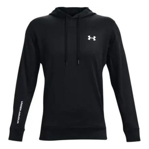 Under Armour Terry Hoodie 'Black' 1366259-001 sold by KicksCrew