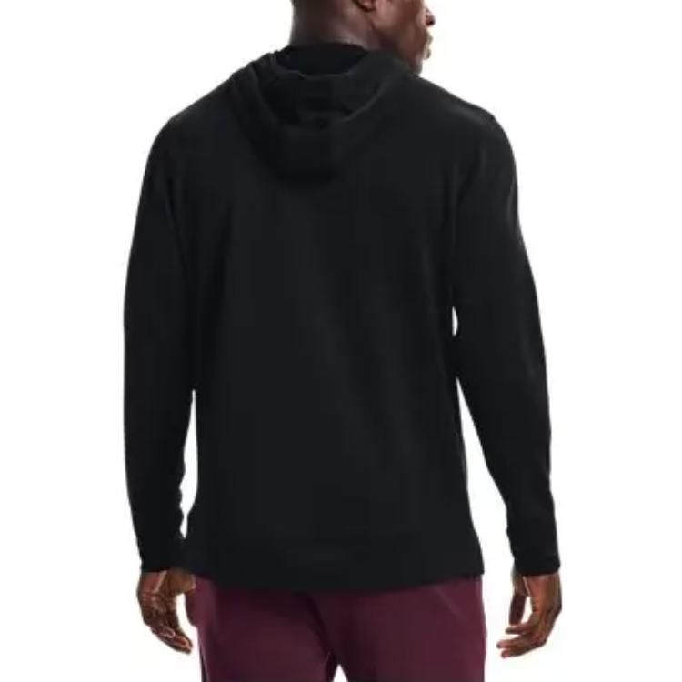 Under Armour Terry Hoodie 'Black' 1366259-001 sold by KicksCrew product image thumbnail 5