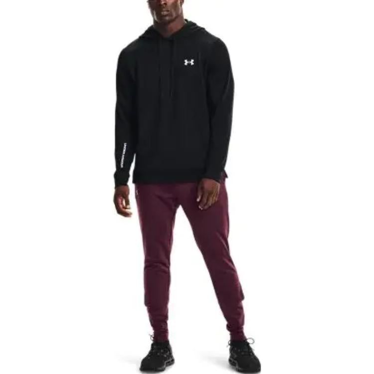 Under Armour Terry Hoodie 'Black' 1366259-001 sold by KicksCrew product image thumbnail 3