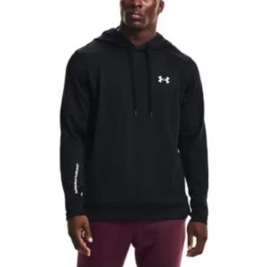 Under Armour Terry Hoodie 'Black' 1366259-001 sold by KicksCrew