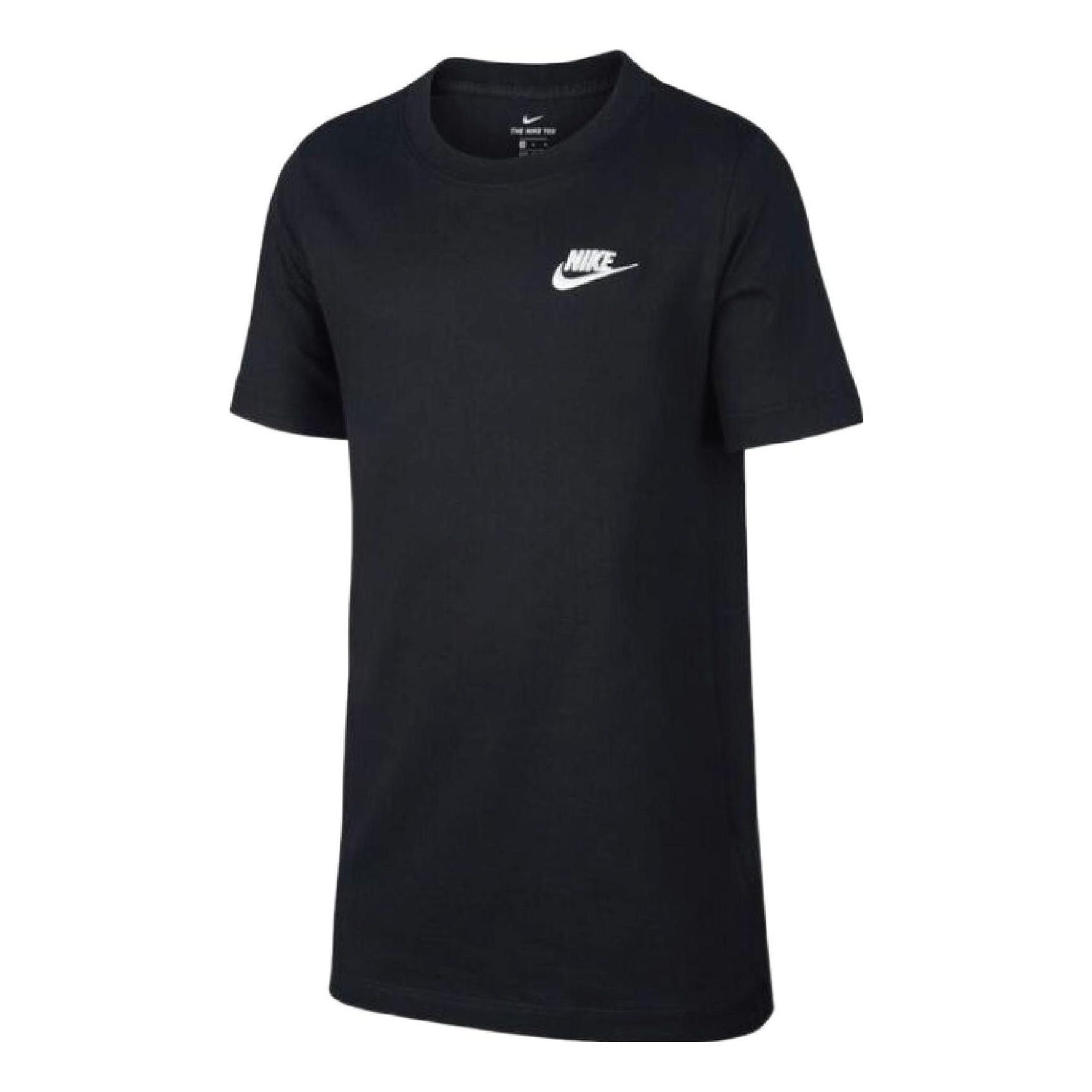 Nike Sportswear Logo T-shirt 'Black White' AR5254-010 sold by KicksCrew