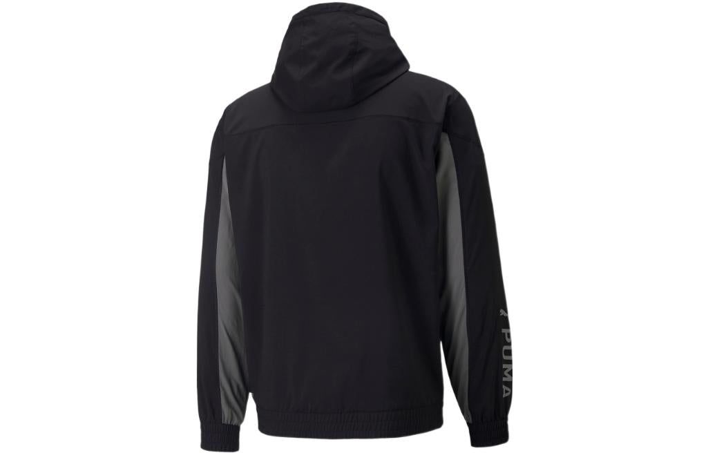 Puma Fit Woven Jacket 'Black' 522970-01 sold by KicksCrew product image thumbnail 2
