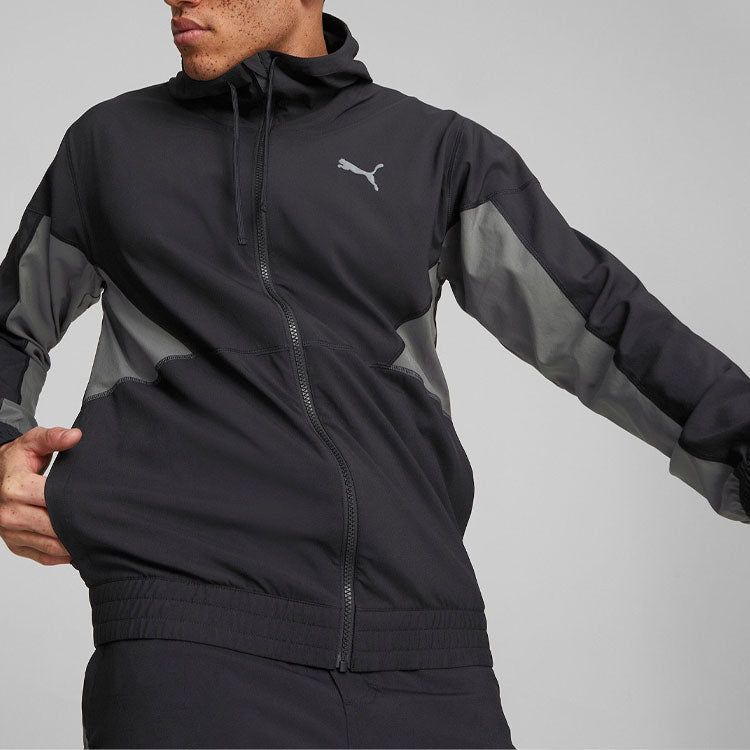 Puma Fit Woven Jacket 'Black' 522970-01 sold by KicksCrew product image thumbnail 3