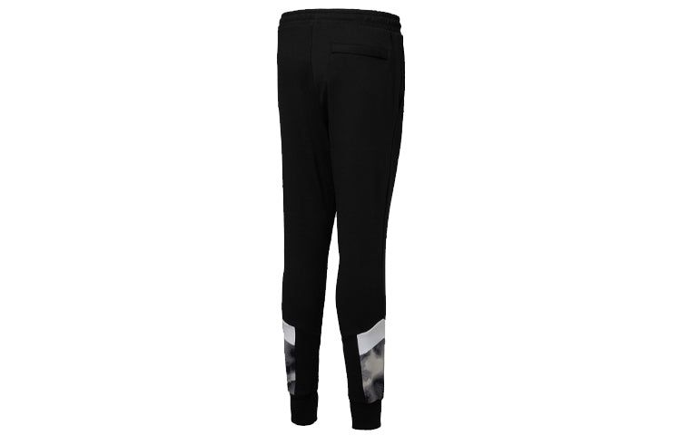Puma Cloud Pack Mcs Track Suit Bottoms Joggers Pants 'Black White' 596336-01 sold by KicksCrew product image thumbnail 2