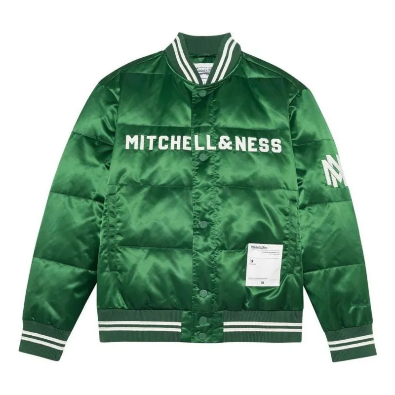 Mitchell & Ness Down Jacket 'Green' MNSYAWTODJ025-GRN sold by KicksCrew