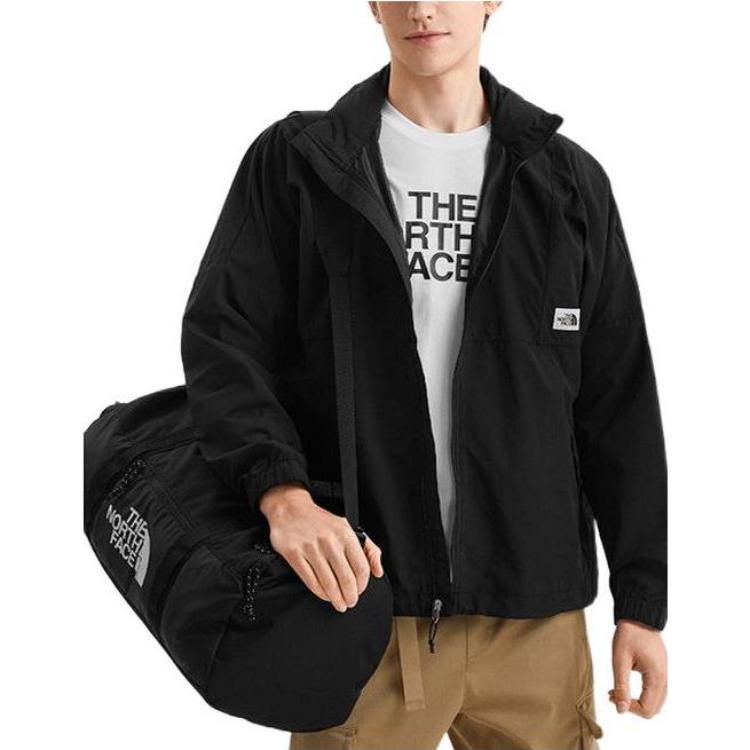 THE NORTH FACE Logo Waterproof Jacket 'Black' NF0A5JY9-JK3 sold by KicksCrew product image thumbnail 2