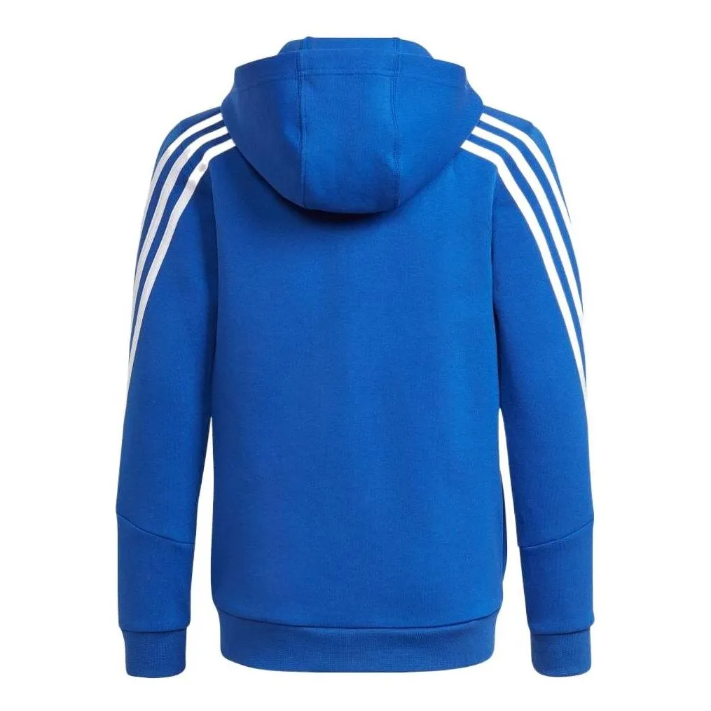(GS) adidas Future Icons 3-Stripes Full-Zip Hoodie Asia Sizing 'Blue White' H26636 sold by KicksCrew product image thumbnail 2