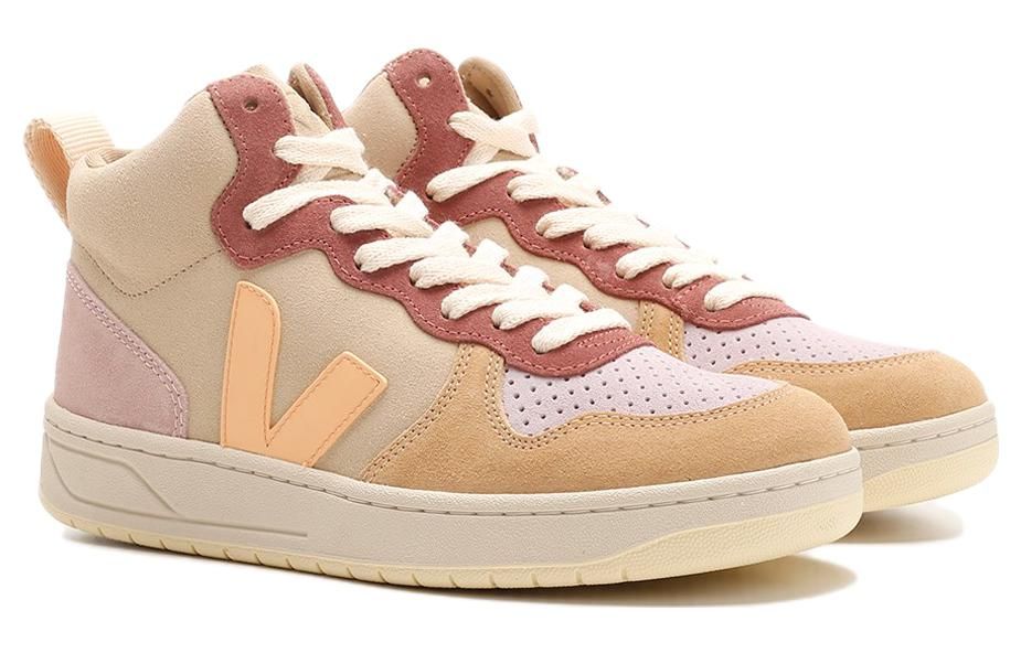 VEJA V-15 High-top Suede 'Peach Beige' VQ0302897 sold by KicksCrew product image thumbnail 2