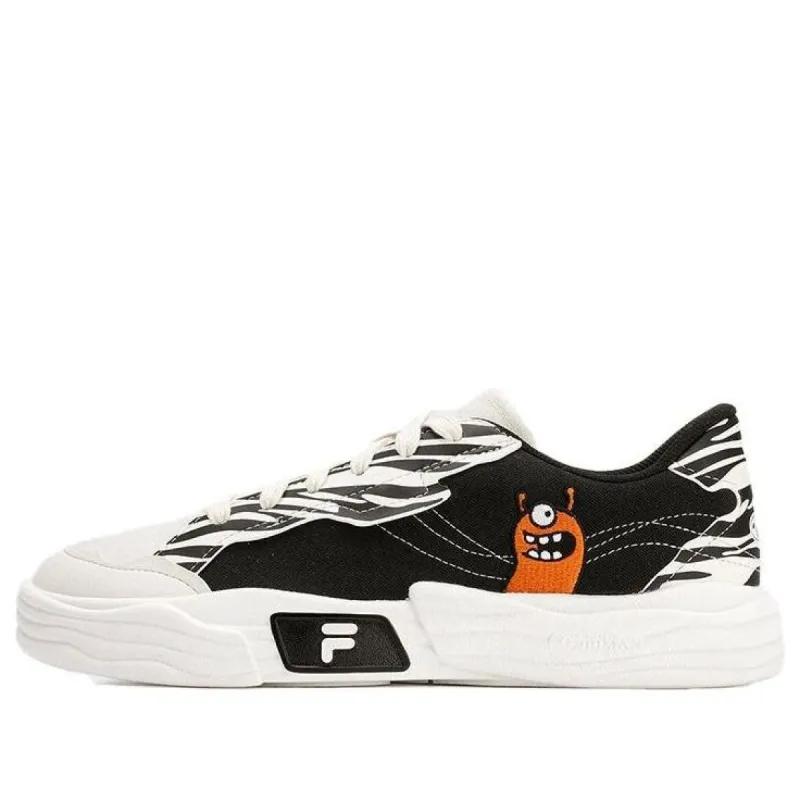 (WMNS) FILA FUSION Conch Skate Shoes 'White Black' T12W322111FBS sold by KicksCrew