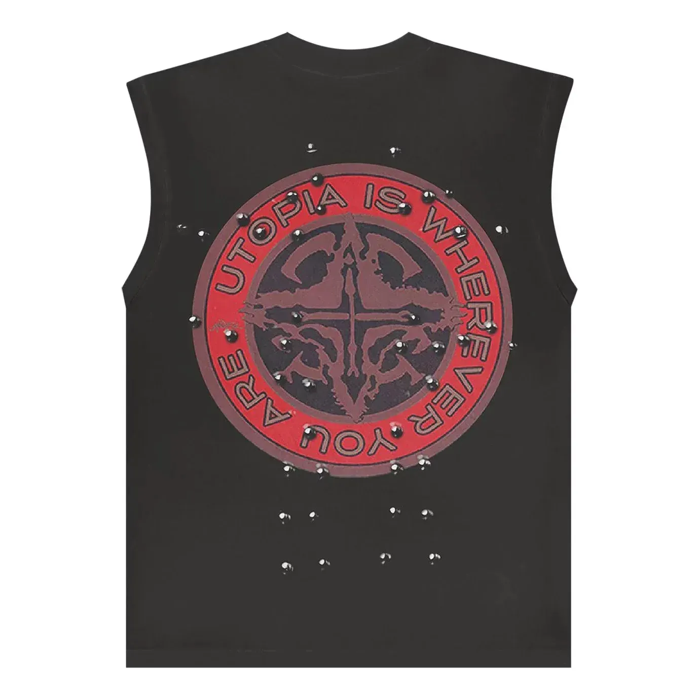 Travis Scott Cactus Jack SS23 UTOPIA Wherever You Are Tank 'Black' TSUT-TT11 sold by KicksCrew product image thumbnail 2