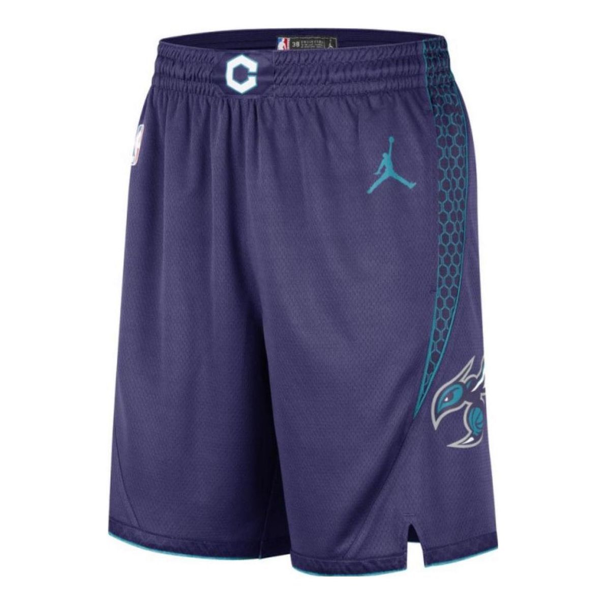 Air Jordan Charlotte Hornets NBA Shorts 'Purple' DO9425-566 sold by KicksCrew