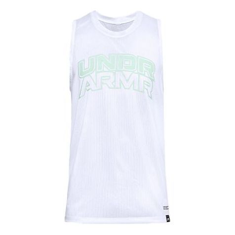 Under Armour Futures Basketball Tank Top 'White' 1356869-100 sold by KicksCrew