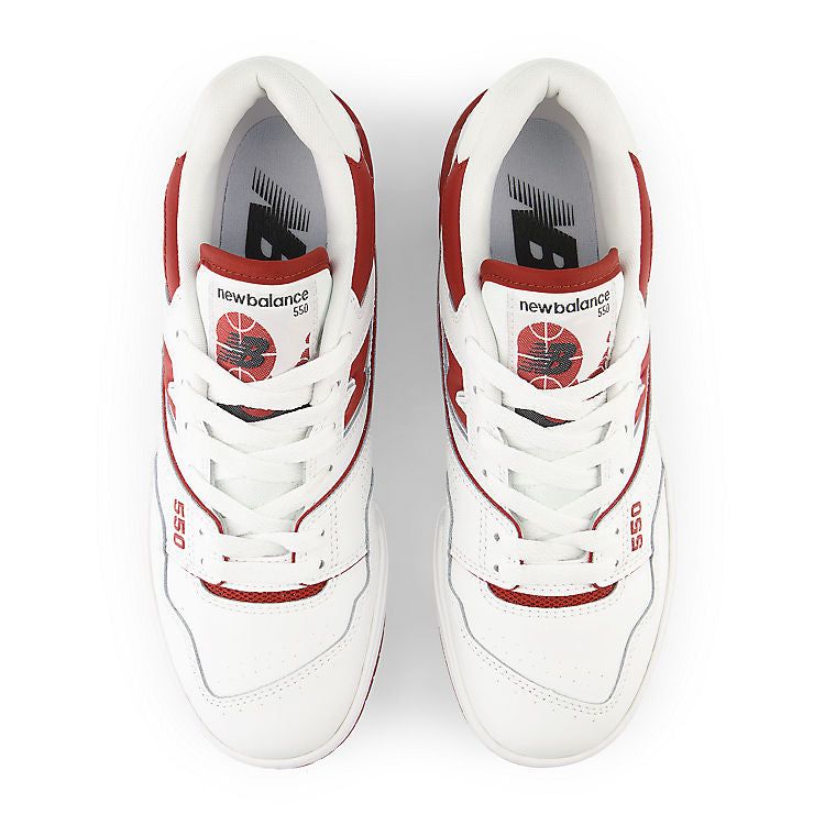(WMNS) New Balance 550 'White Brick Red' BBW550BR sold by KicksCrew product image thumbnail 3