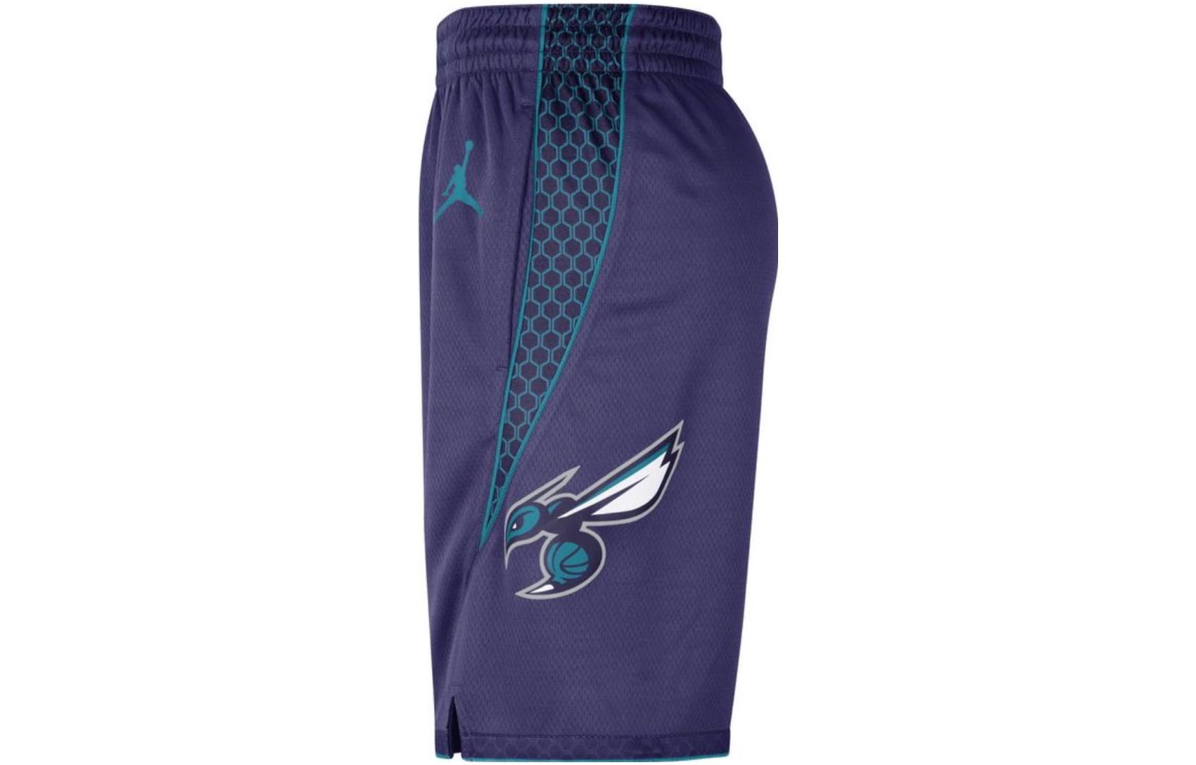Air Jordan Charlotte Hornets NBA Shorts 'Purple' DO9425-566 sold by KicksCrew product image thumbnail 2