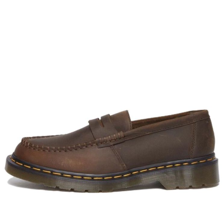 Dr.Martens Penton Crazy Horse Shoes 'Dark Brown' 31487201 sold by KicksCrew