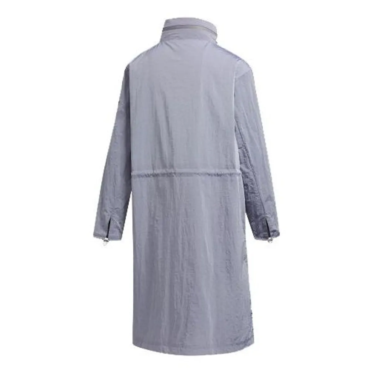 (WMNS) adidas Woven Travel Jacket 'Grey' FM9298 sold by KicksCrew product image thumbnail 2