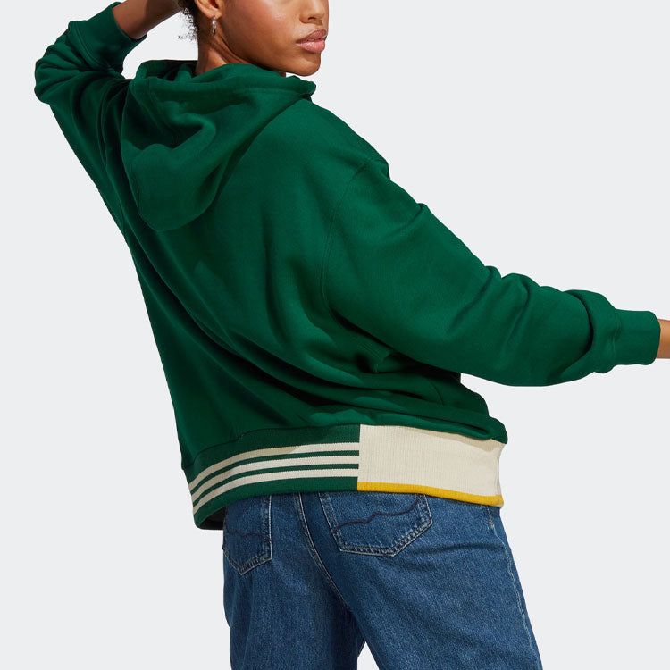 (WMNS) adidas Originals Oversized A Graphic Hoodie 'Green' IC5237 sold by KicksCrew product image thumbnail 3