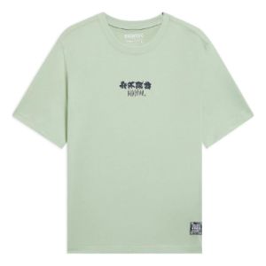 Li-Ning BadFive Small Graphic T-shirt 'Green' AHSS419-7 sold by KicksCrew