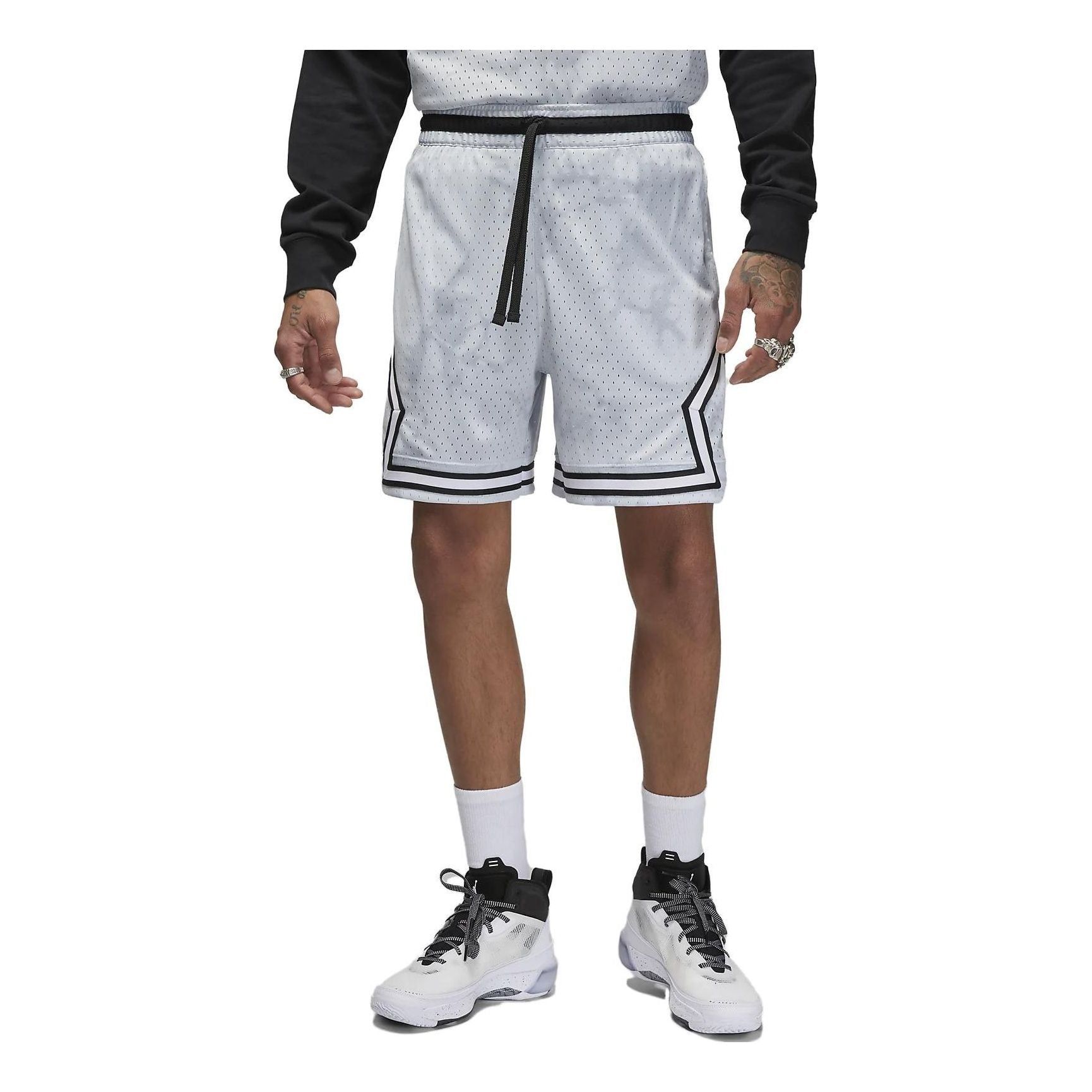 Air Jordan Dri-FIT Sport Breakfast Club Diamond Shorts 'Wolf Grey' DZ0561-043 sold by KicksCrew