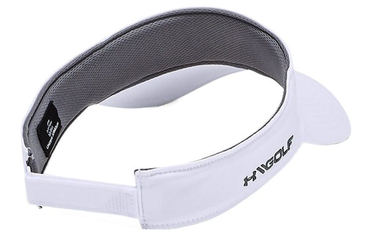 Under Armour Core Golf Visor 'White Black' 1328676 sold by KicksCrew product image thumbnail 2