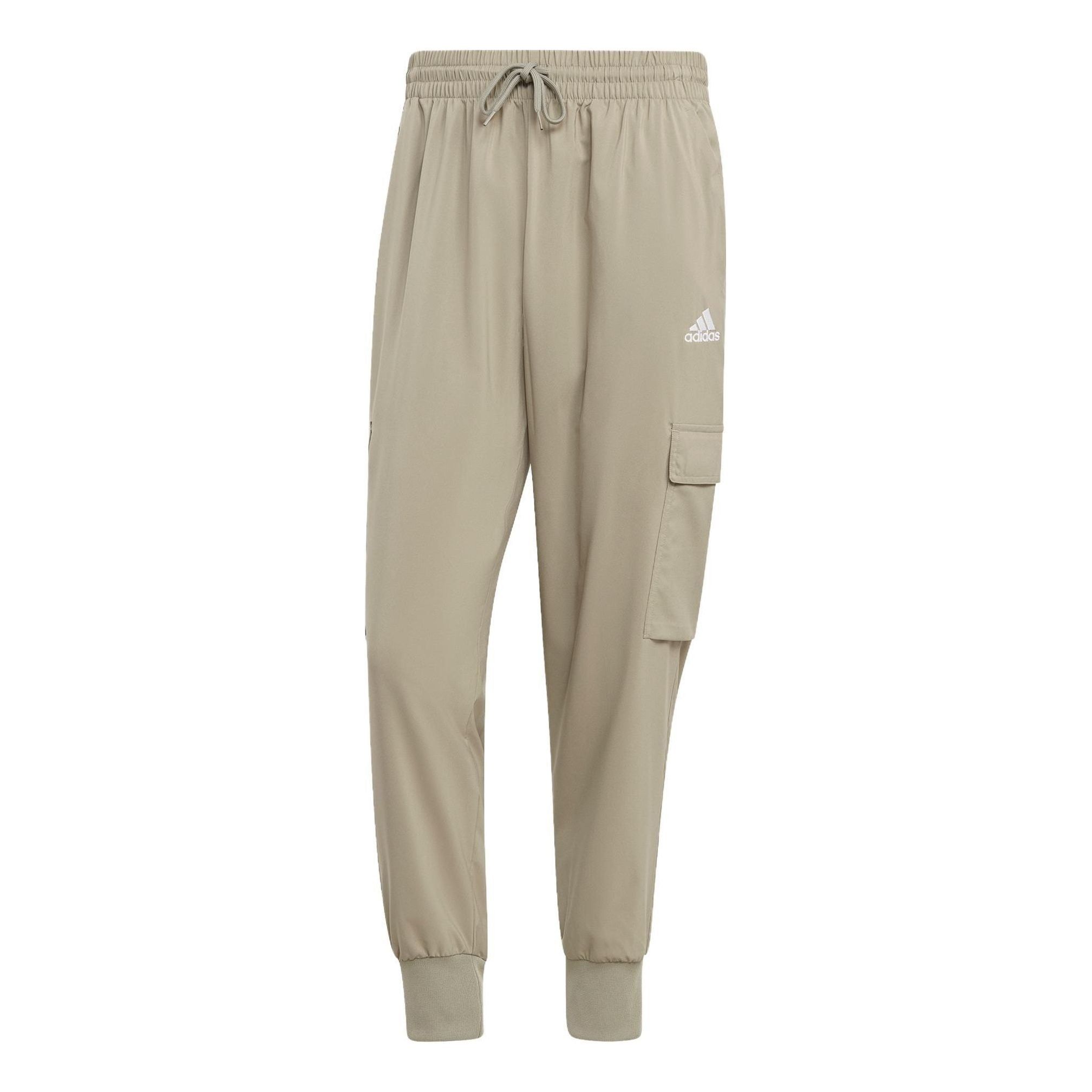 adidas Essentials Cargo Ankle-Length Pants 'Tan' HA4352 sold by KicksCrew