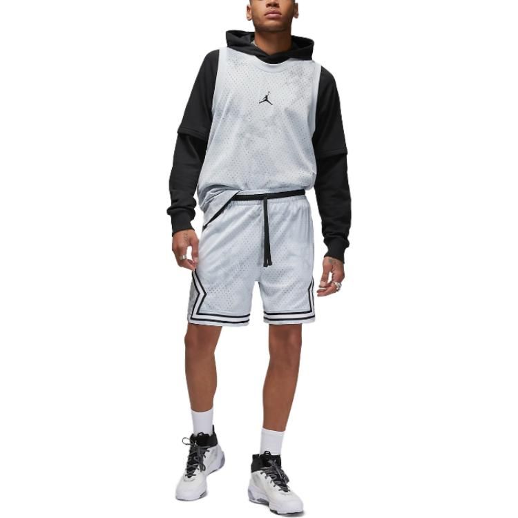 Air Jordan Dri-FIT Sport Breakfast Club Diamond Shorts 'Wolf Grey' DZ0561-043 sold by KicksCrew product image thumbnail 2