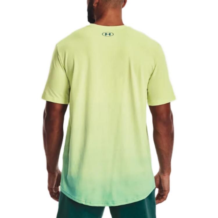 Under Armour Project Rock Fade T-shirt 'Yellow Green' 1378906-391 sold by KicksCrew product image thumbnail 3