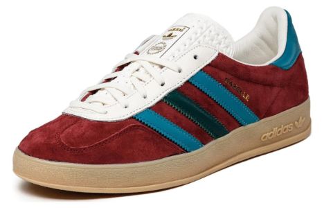 Adidas Originals Gazelle Indoor Shoes 'Burgundy Arctic Fusion Collegiate Green' IG4996 sold by KicksCrew