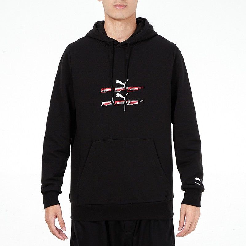 Puma Sports Knit Cardigan Hoodie 'Black' 533145-51 sold by KicksCrew product image thumbnail 3