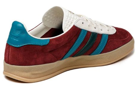 Adidas Originals Gazelle Indoor Shoes 'Burgundy Arctic Fusion Collegiate Green' IG4996 sold by KicksCrew