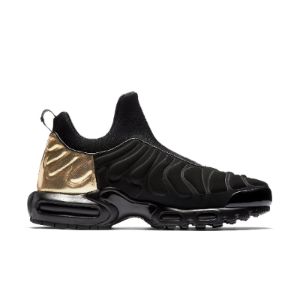 (WMNS) Nike Air Max Plus Slip SP 'Black Metallic Gold' 940382-001 sold by KicksCrew