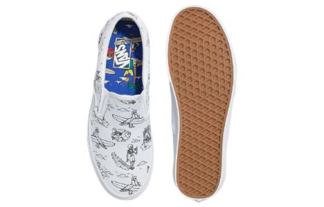 Vans slip-on Classic 'White' VN0A5JLXBPD sold by KicksCrew