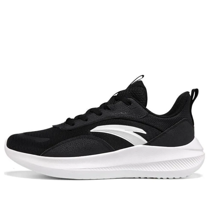 ANTA Running Series Sneakers Knit 'Black White' 912345512-4 sold by KicksCrew