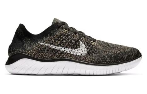 Nike Free RN Flyknit 2018 'Black Club Gold' 942838-005 sold by KicksCrew