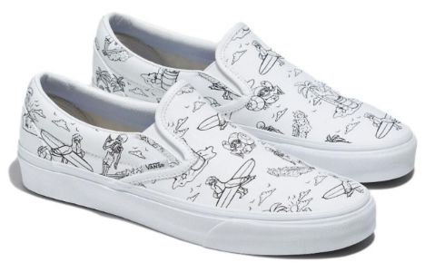 Vans slip-on Classic 'White' VN0A5JLXBPD sold by KicksCrew