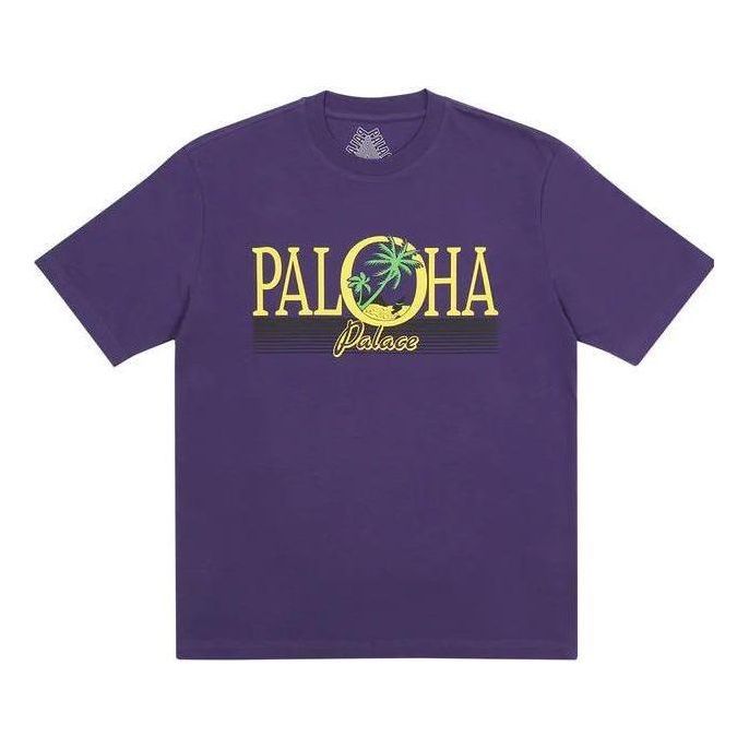 Palace Paloha T-Shirt 'Purple' P23TS045 sold by KicksCrew