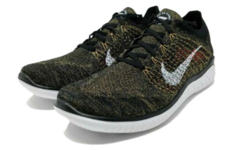 Nike Free RN Flyknit 2018 'Black Club Gold' 942838-005 sold by KicksCrew