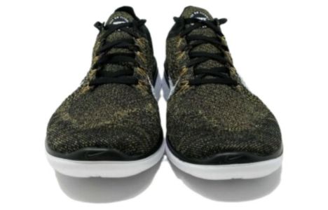 Nike Free RN Flyknit 2018 'Black Club Gold' 942838-005 sold by KicksCrew