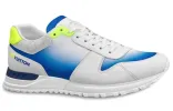 LOUIS VUITTON Run Away Sneakers 'White Blue Neon Yellow' 1A5ZX2 sold by KicksCrew