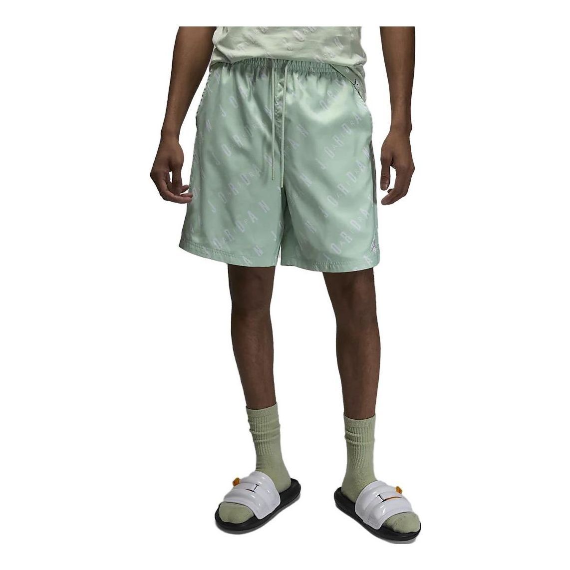 Air Jordan Essentials Poolside Shorts 'Pistachio Frost' DX9673-321 sold by KicksCrew