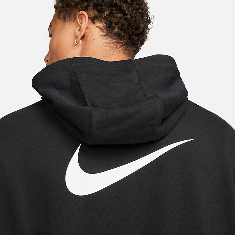 Nike Club Fleece Pullover Soccer Hoodie 'Black' FB6575-010 sold by KicksCrew product image thumbnail 4