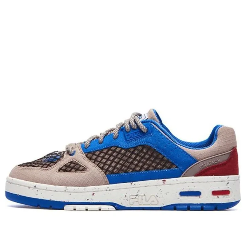 FILA FUSION Teratach Low x Marcelo Burlon Basketball Shoes 'Brown Blue' T12M229104FSP sold by KicksCrew