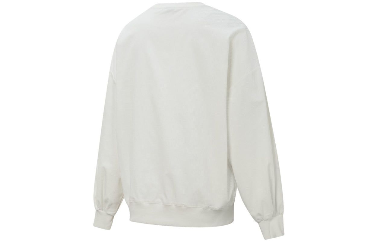 (WMNS) Puma Contrasting Colors Zipper Pocket Sports Round Neck Pullover 'White' 534753-93 sold by KicksCrew product image thumbnail 2