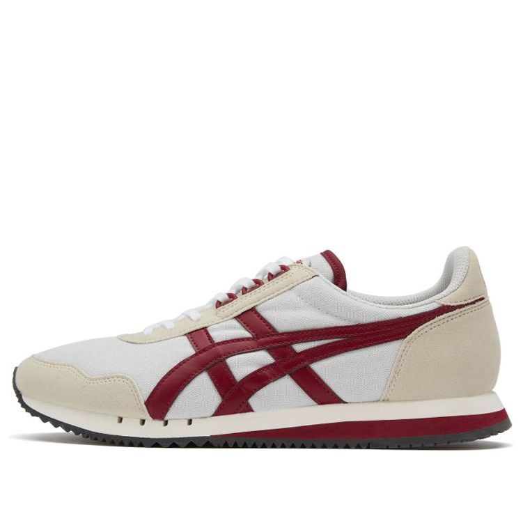Onitsuka Tiger Dualio Shoes 'Cream Burgundy' 1183A856-020 sold by KicksCrew