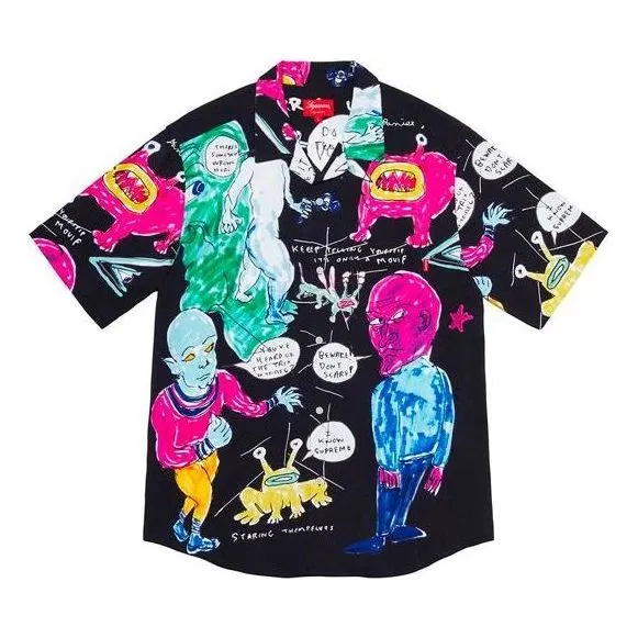 Supreme x Daniel Johnston Rayon S/S Shirt 'Multi-Color' SUP-SS20-632 sold by KicksCrew