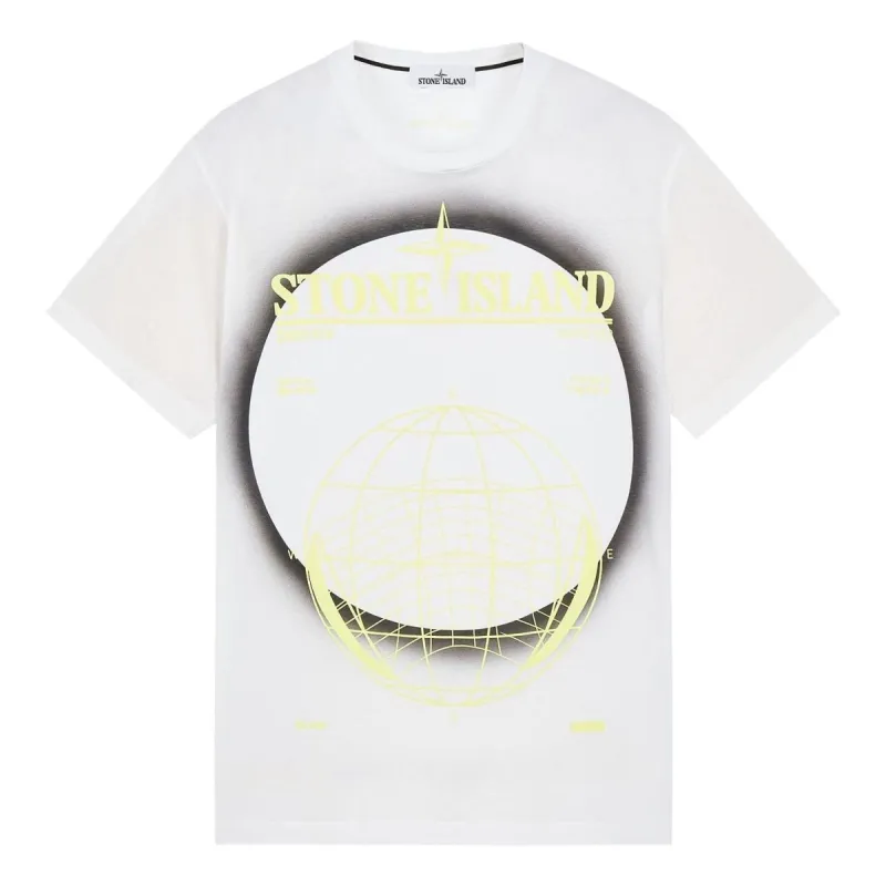 STONE ISLAND T-shirt 'White' 76152NS96-V0001 sold by KicksCrew