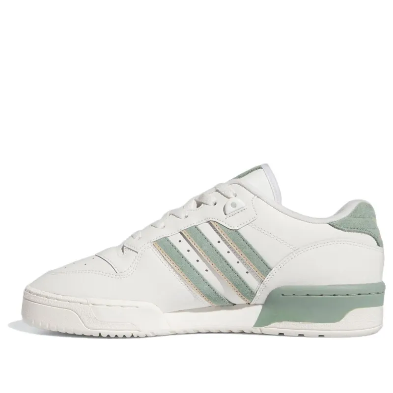 adidas originals Rivalry Low 'White Silver Green' IG6309 sold by KicksCrew