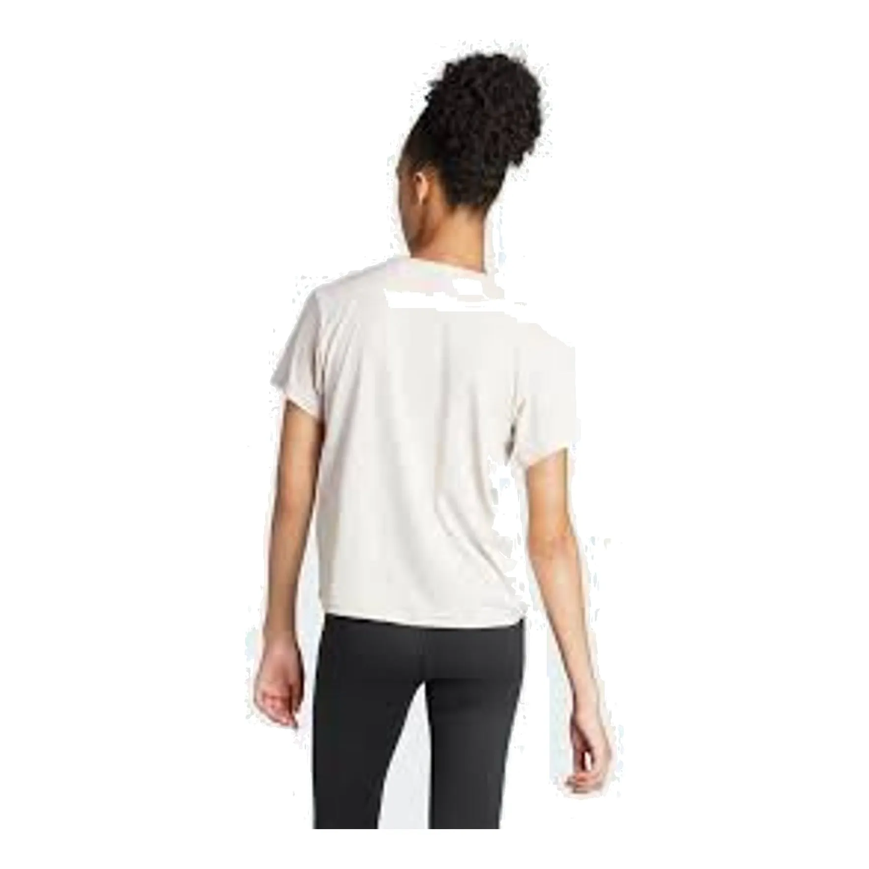 (WMNS) adidas AEROREADY Train Essentials 3-Stripes T-Shirt 'Pink' IS4214 sold by KicksCrew product image thumbnail 3