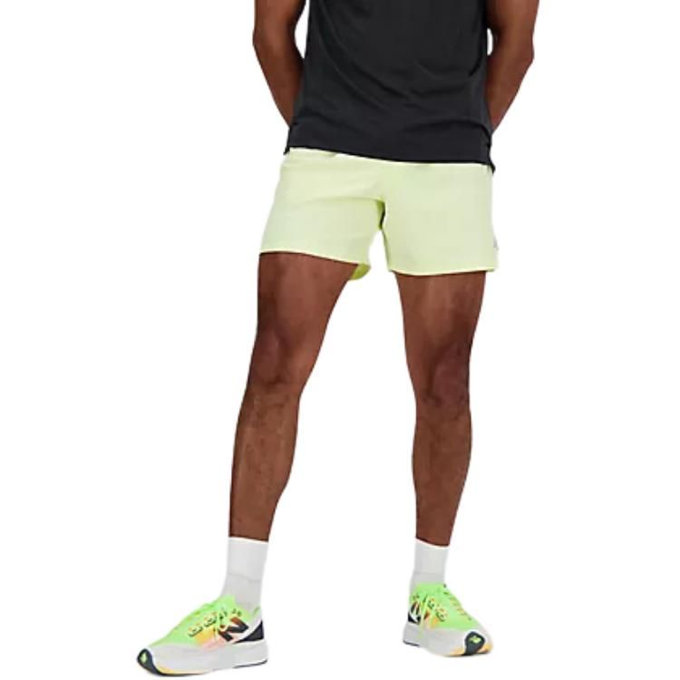 New Balance RC Short 5" 'Spotlight Yellow' MS41286LLT sold by KicksCrew product image thumbnail 5